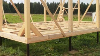 Сарай на винтовых сваях или хозблок на сваях Мытищи цена от 2508 руб. / шт.