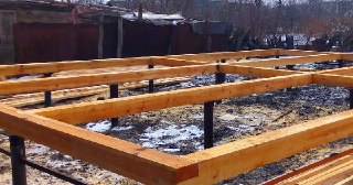 Пол на винтовых сваях Мытищи цена от 15355 руб.