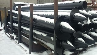 Винтовые сваи диаметром 73 мм Мытищах цена от 1331 руб.